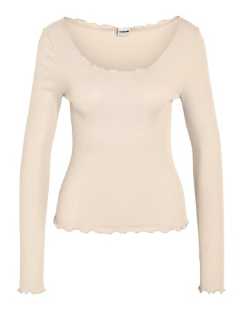 CAMISETA M/L CUELLO FRUNCIDO 27030989 