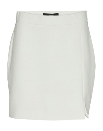 MINI FALDA CEÑIDA POLIESTER 10306774 VMFLORENTINA HW MINI SLIT SKIRT