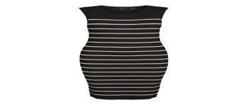 VESTIDO PUNTO LARGO TIRANTES RAYAS 10306202 