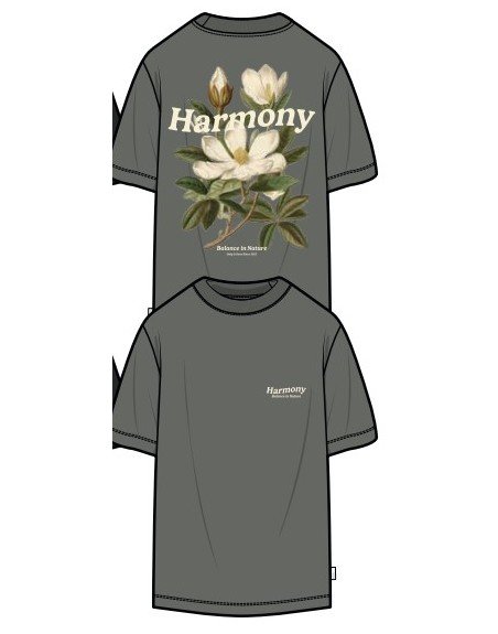 CAMISETA M/C HARMONY BALANCE IN NATURE 22033620 ONSKEANE RLX SS PRINT TEE NOOS
