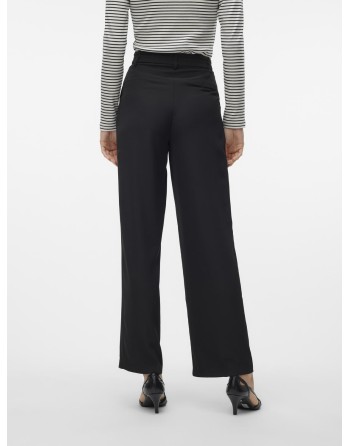 PANTALÓN TIPO TRAJE ANCHITO CINTURÓN L/30 10309337 VMKRISTEL HW WIDE PANT
