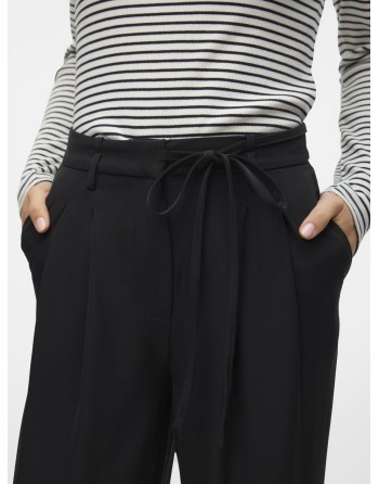 PANTALÓN TIPO TRAJE ANCHITO CINTURÓN L/30 10309337 VMKRISTEL HW WIDE PANT