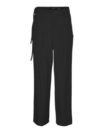 PANTALÓN TIPO TRAJE ANCHITO CINTURÓN L/30 10309337 VMKRISTEL HW WIDE PANT