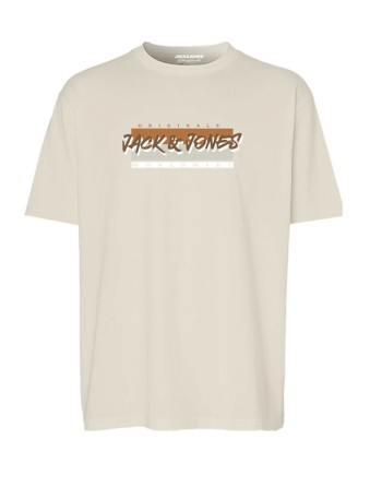 CAMISETA M/C ORIGINALS JACK AND JONES WORLDWIDE 12277944 JORVARENNA TEE SS CREW NECK FST