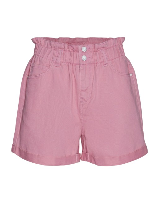 SHORT TEJANO TIRO ALTO GOMA 10307784 VMLYRA HR PAPERBAG SHORTS MIX