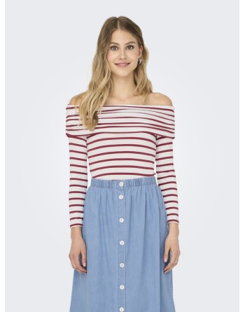 TOP M/L OFFSHOULDER RAYAS 15339759 