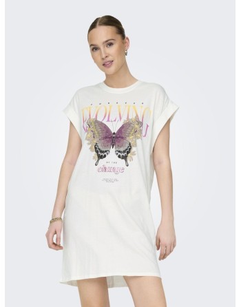 VESTIDO CAMISETERO MARIPOSA 15324361 