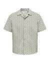 CAMISA M/C PUNTO CENEFA TRIÁNGULOS 22035427 ONSCHARMY SS RESORT AOP SHIRT