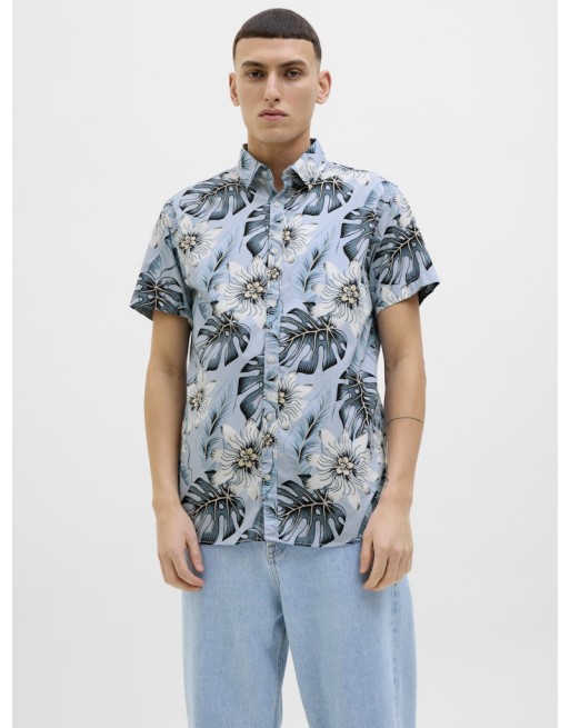CAMISA M/C ESTAMPADO FLORES 12269137 JJHAWAII AOP SHIRT SS LN