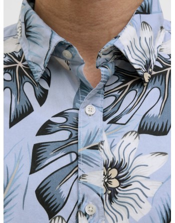 CAMISA M/C ESTAMPADO FLORES 12269137 JJHAWAII AOP SHIRT SS LN