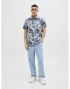 CAMISA M/C ESTAMPADO FLORES 12269137 JJHAWAII AOP SHIRT SS LN