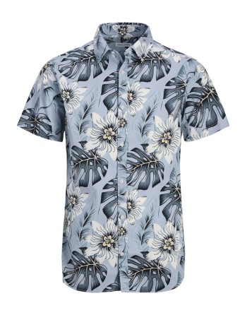 CAMISA M/C ESTAMPADO FLORES 12269137 JJHAWAII AOP SHIRT SS LN