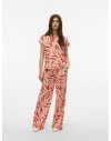 PANTALÓN FLUÍDO GOMA ESTAMPADO CEBRA 10322915 VMPOET HW LOOSE PANT JRS GA BOO