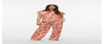 PANTALÓN FLUÍDO GOMA ESTAMPADO CEBRA 10322915 VMPOET HW LOOSE PANT JRS GA BOO