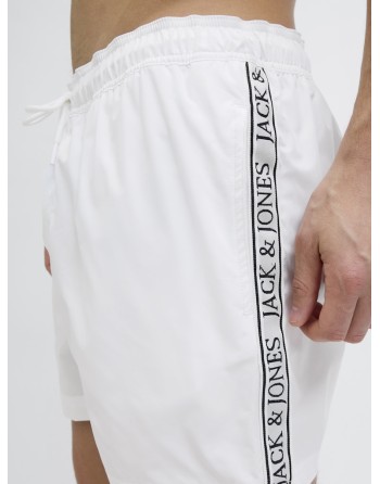 BAÑADOR COMFORT STRETCH LOGO JACK AND JONES COSTAD 12272879 JPSTMAUI JJSWIM TAPE AKM
