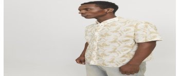 CAMISA M/C ESTAMPADA HILO 12271089 JORJOSHUA SPLIT AOP SHIRT SS LN
