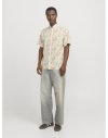 CAMISA M/C ESTAMPADA HILO 12271089 JORJOSHUA SPLIT AOP SHIRT SS LN