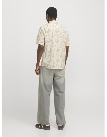 CAMISA M/C ESTAMPADA HILO 12271089 JORJOSHUA SPLIT AOP SHIRT SS LN