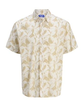 CAMISA M/C ESTAMPADA HILO 12271089 JORJOSHUA SPLIT AOP SHIRT SS LN