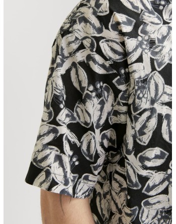 CAMISA M/C ESTAMPADA HILO 12271089 JORJOSHUA SPLIT AOP SHIRT SS LN