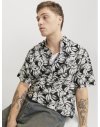 CAMISA M/C ESTAMPADA HILO 12271089 JORJOSHUA SPLIT AOP SHIRT SS LN