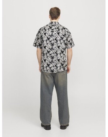 CAMISA M/C ESTAMPADA HILO 12271089 JORJOSHUA SPLIT AOP SHIRT SS LN