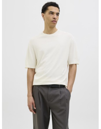 CAMISETA M/C PUNTO 12275451 JPRCCWILLIAM KNIT CREW NECK SS SN