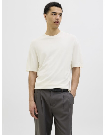 CAMISETA M/C PUNTO 12275451 JPRCCWILLIAM KNIT CREW NECK SS SN