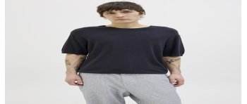CAMISETA M/C PUNTO 12275451 JPRCCWILLIAM KNIT CREW NECK SS SN