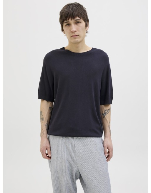 CAMISETA M/C PUNTO 12275451 JPRCCWILLIAM KNIT CREW NECK SS SN