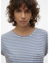 CAMISETA M/C RAYAS 10284469 VMAVA SS TOP STRIPE GA JRS  NOOS