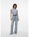 CAMISETA M/C RAYAS 10284469 VMAVA SS TOP STRIPE GA JRS  NOOS