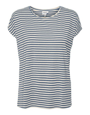 CAMISETA M/C RAYAS 10284469 VMAVA SS TOP STRIPE GA JRS  NOOS