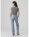 CAMISETA M/C RAYAS 10284469 VMAVA SS TOP STRIPE GA JRS  NOOS