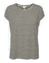 CAMISETA M/C RAYAS 10284469 VMAVA SS TOP STRIPE GA JRS  NOOS