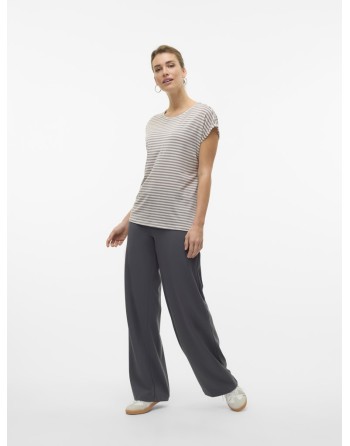 CAMISETA M/C RAYAS 10284469 VMAVA SS TOP STRIPE GA JRS  NOOS