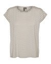 CAMISETA M/C RAYAS 10284469 VMAVA SS TOP STRIPE GA JRS  NOOS