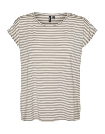 CAMISETA M/C RAYAS 10284469 VMAVA SS TOP STRIPE GA JRS  NOOS