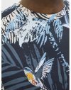 CAMISETA M/C ESTAMPADO TROPICAL 12269312 JJHAWAII AOP TEE SS CREW NECK