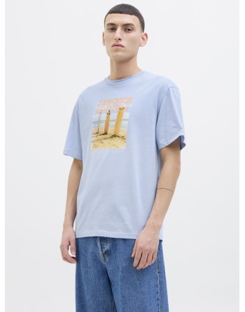 CAMISETA M/C PAISAJE PALMERAS 12269429 JJPORTO TEE SS CREW NECK