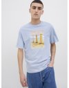 CAMISETA M/C PAISAJE PALMERAS 12269429 JJPORTO TEE SS CREW NECK