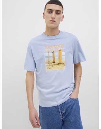 CAMISETA M/C PAISAJE PALMERAS 12269429 JJPORTO TEE SS CREW NECK
