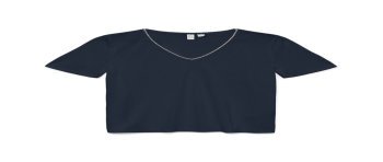 CAMISETA CUELLO V, DETALLE CADENA 10324389 