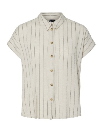 CAMISA RAYA NEGRO Y DORADO 17157674 