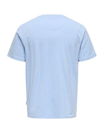 CAMISETA M/C BOLSILLO HOJAS 22025286 ONSPERRY LIFE REG LEAF SS POCKETTEE NOOS