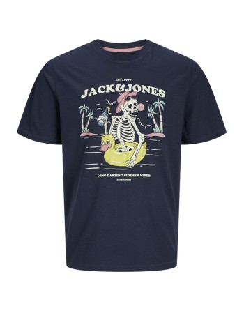 CAMISETA M/C JACK AND JONES CALAVERA 12268472 JJELIJAH TEE SS CREW NECK