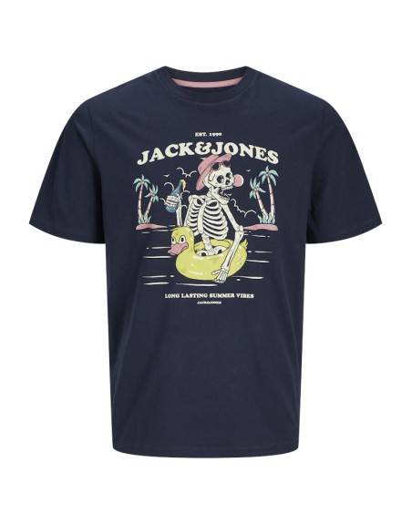CAMISETA M/C JACK AND JONES CALAVERA 12268472 JJELIJAH TEE SS CREW NECK