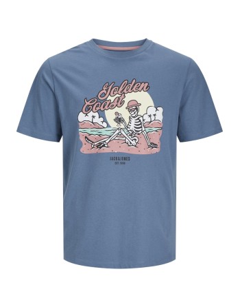 CAMISETA M/C JACK AND JONES CALAVERA 12268472 JJELIJAH TEE SS CREW NECK