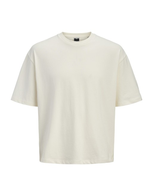 CAMISETA M/C BÁSICA CUELLO DESHILACHADO 12290530 JCOATHLETICO WASHED TEE SS CN STYD SS25