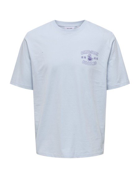 CAMISETA M/C ONLY AND SONS NOODLES 22033546 ONSCATISFACTION LOGO RLX SS TEE CS